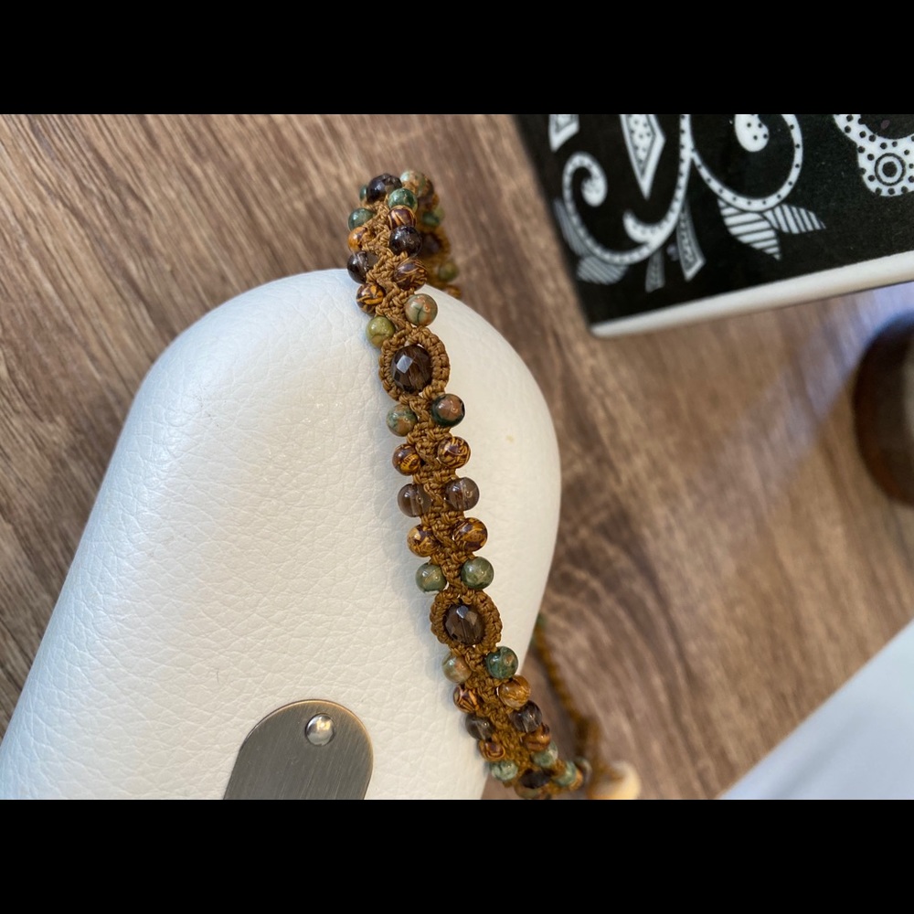 Handmade Choker Natural Stones - Picture 3 of 6
